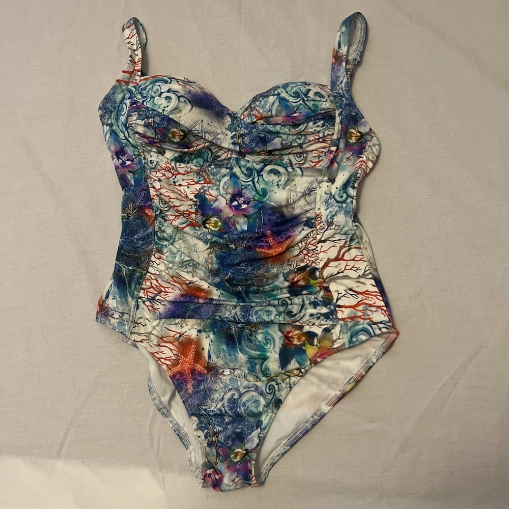 NWT Ciao Bella St Tropez Large Portofino One Piece Bathing Swim Suit